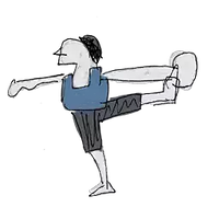 An amiibo drawing in WarioWare Gold