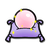 The icon for the Cluck-A-Pop prize "Pink Crystal Ball".