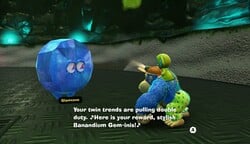 Glamtone rewarding a Banandium Gem