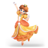 Artwork of Princess Daisy in Super Smash Bros. Ultimate