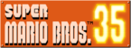Logo of Super Mario Bros. 35