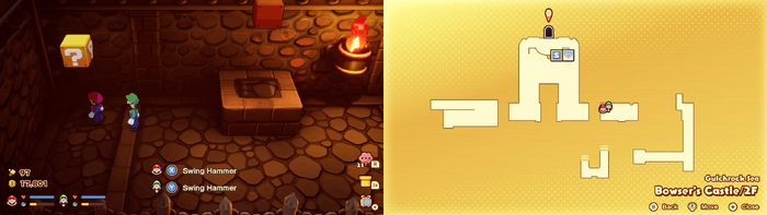 Block 14 in Wayaway Island from Mario & Luigi: Brothership