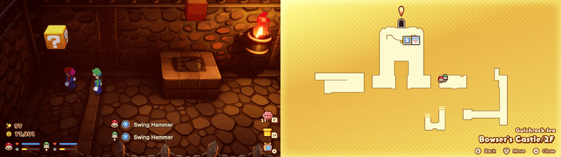 Block 14 in Wayaway Island from Mario & Luigi: Brothership