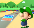 The course icon of the R variant with Baby Luigi