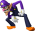 Artwork of Waluigi, used in Mario Party 8 and Mario Party: The Top 100