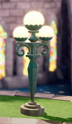 Royal Castle goal-line decoration