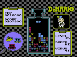 The image for "Chill" from Dr. Mario for Nintendo Entertainment System on Nintendo Music.