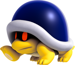 Buzzy Beetle artwork from New Super Mario Bros. U