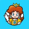 Daisy card from Mushroom Kingdom Memory Match-Up