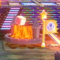 Screenshot of the level icon of Grumblump Inferno in Super Mario 3D World