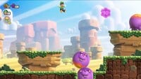 The first 10-flower coin in Here Come the Hoppos in Super Mario Bros. Wonder
