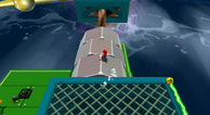 A Bolt Lift in Super Mario Galaxy