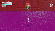 The location of a Power Moon in Super Mario Odyssey