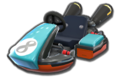Lemmy Koopa's Standard Kart body from Mario Kart 8