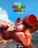 Poster featuring Donkey Kong (Spanish)