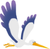 Stork from Yoshi's New Island
