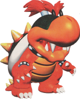 Artwork of Baby Bowser from Yoshi's Story