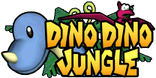 The logo for Dino Dino Jungle, from Mario Kart: Double Dash!!.