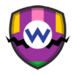 Wario's emblem from soccer from Mario Sports Superstars