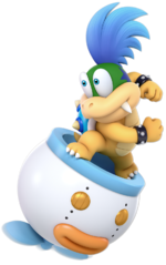 Artwork of Larry Koopa in Super Smash Bros. Ultimate