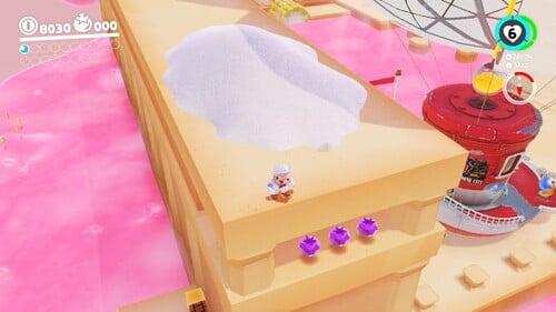 A Purple Coin line in Luncheon Kingdom