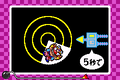 The Japanese version of the microgame. The device says「5秒で」("gobyō de"; "in five seconds")