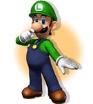 Artwork of Luigi for Mario Kart Arcade GP 2.
