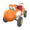 The Orange Turbo Yoshi from Mario Kart Tour