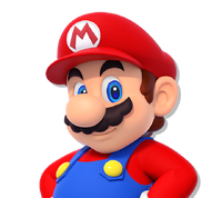 Artwork of Mario, from Mario Portal