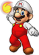 Sprite of Fire Mario, from Puzzle & Dragons: Super Mario Bros. Edition.