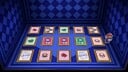 A typical layout of cards