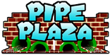 The logo for Pipe Plaza, from Mario Kart Double Dash!!.