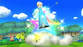 Rosalina's Launch Star in Super Smash Bros. for Wii U.