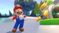 Mario agreeing to help Bowser Jr.
