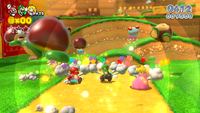Screenshot of Super Mario 3D World.