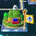 Screenshot of the level icon of Night Falls on Really Rolling Hills in Super Mario 3D World