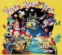 An early The Super Mario Bros. Super Show! poster from a magazine