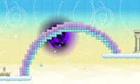 The rainbow bridge of the Overthere from Super Paper Mario.