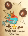 "Took out every Ouchin." discovery from Bafloonder Habitat in Yoshi and the Mysterious Book