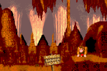 Donkey Kong upset about his empty hoard in the Game Boy Color and Game Boy Advance versions.