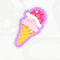 A sticker in Mario Kart World