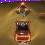 Funky Kong performing a Trick