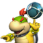 Bowser Jr.'s mugshot from Mario Strikers Charged.