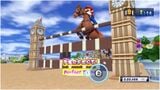 Mario riding a horse.