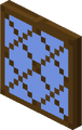 Blue Stained Glass Pane