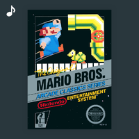 Cover image for the Top tracks playlist from Mario Bros. on Nintendo Music
