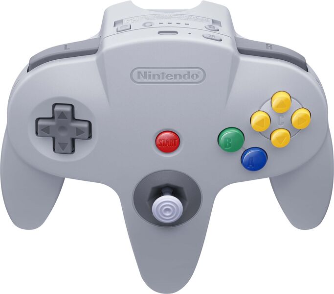 File:Nintendo Switch Online N64 controller.jpg