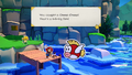 Mario caught a Cheep Cheep