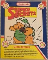 Sledge Bro's Nintendo Super Secrets card.