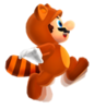 Tanooki Mario jumping